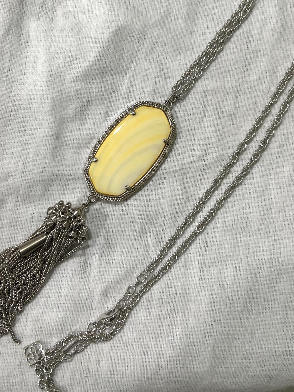 Kendra Scott light yellow MOP Rayne